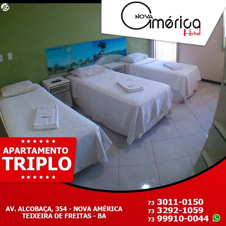 Hotel Nova America Teixeira de Freitas Exterior foto